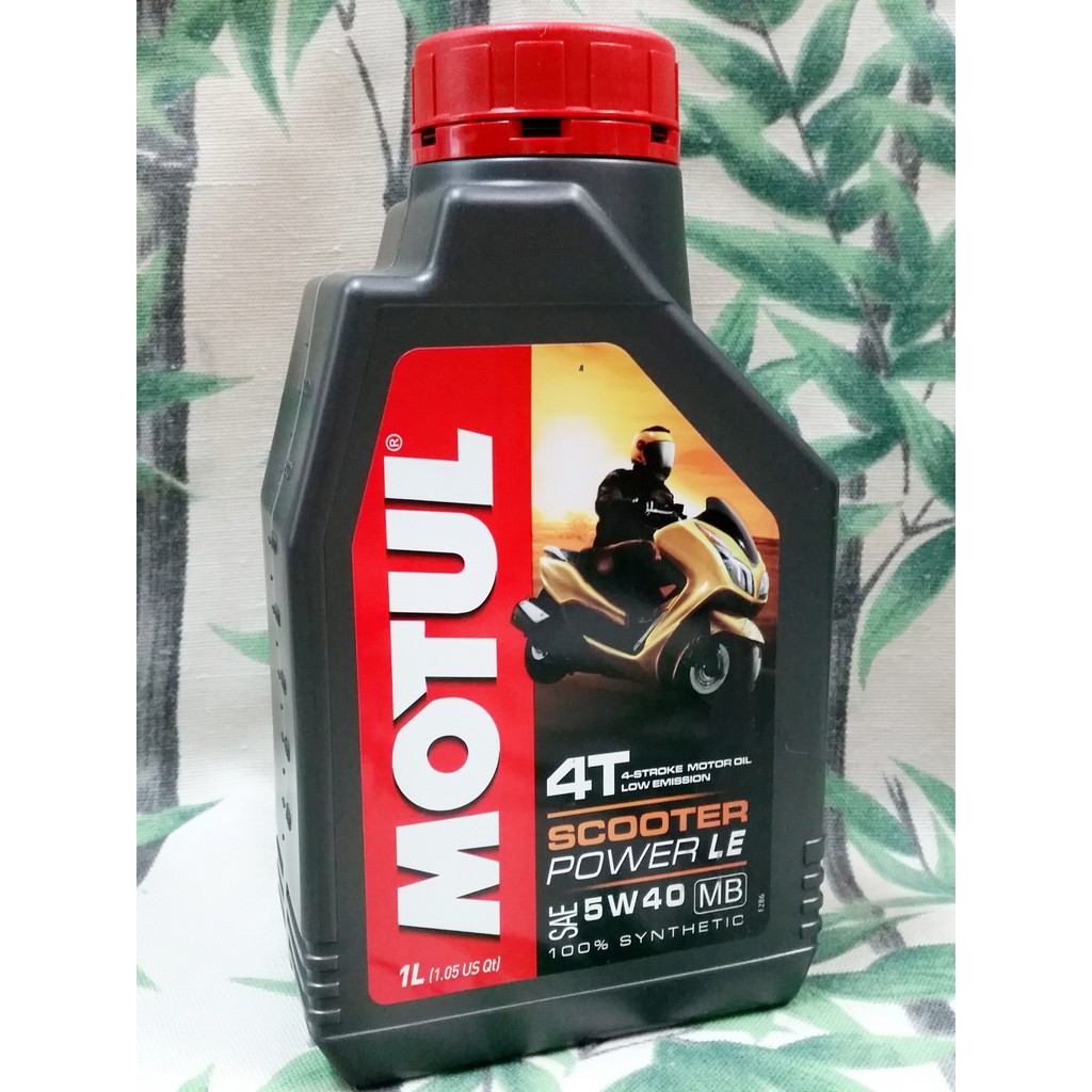 Motul Scooter Power 5W40 LE MB 4T