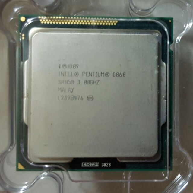 Intel Pentium G860 3M Cache 3.00Ghz &amp; 創見 DDR3 1600 4G cpu