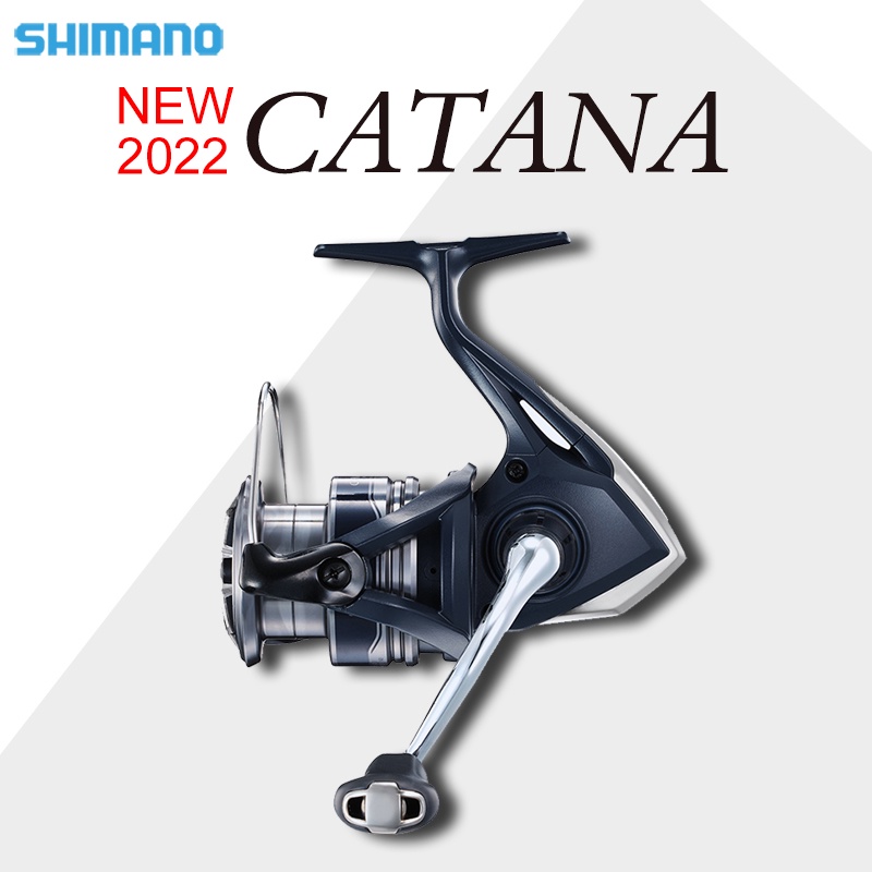 【現貨】原裝正品SHIMANO禧瑪諾2022款CATANA 入門級紡車輪捲線器淡海水路亞輪磯釣漁輪 防海水金屬線杯魚線輪