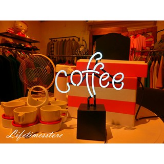 【時光生活】現貨 NEON Coffee 咖啡 霓虹燈 燈箱 拍照道具 招牌 霓虹訂製 禮物 禮品 生日