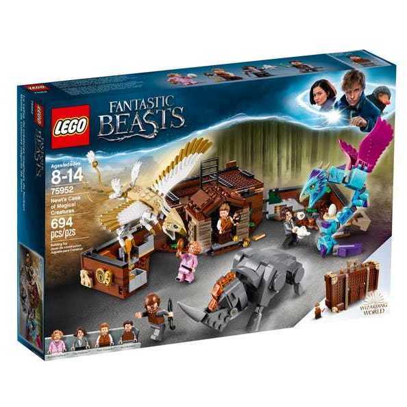 網紅款LEGO樂高75952神奇動物皮箱哈利波特系列積木玩具禮物