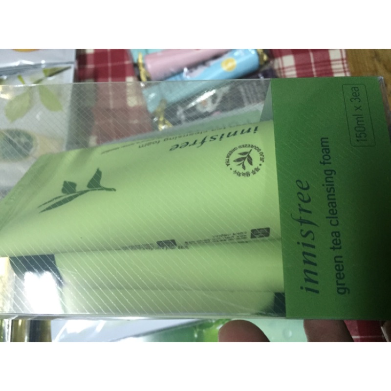 加菲拍賣 韓國代購  INNISFREE 控油洗面乳 清潔 綠茶 清爽 現貨唷  潔面