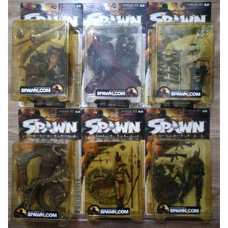 絕版經典 SPAWN 閃靈悍將 17代 國際版 全套6隻