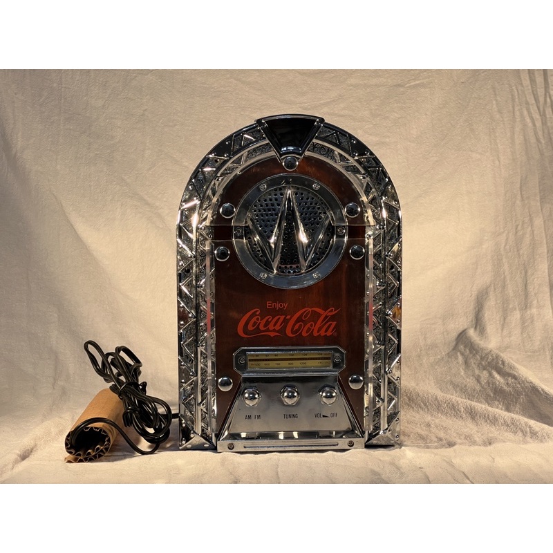 可口可樂早期復古收音機