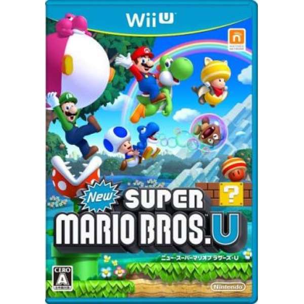 遊戲歐汀 Wii U New超級瑪利歐兄弟U 請注意只有WII U主機可以玩