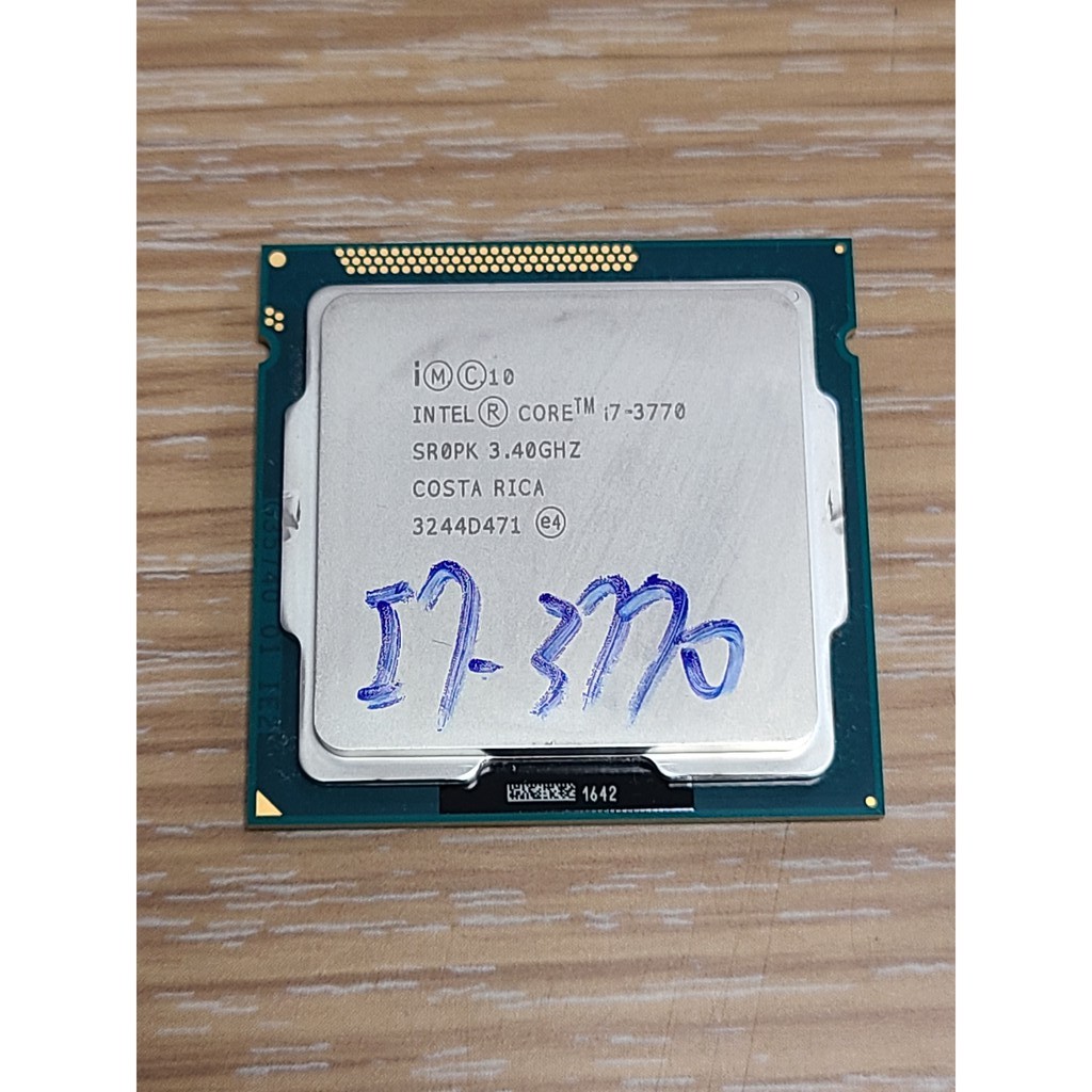 【阿佑電腦】CPU/1155針/I7-3770/拆機良品