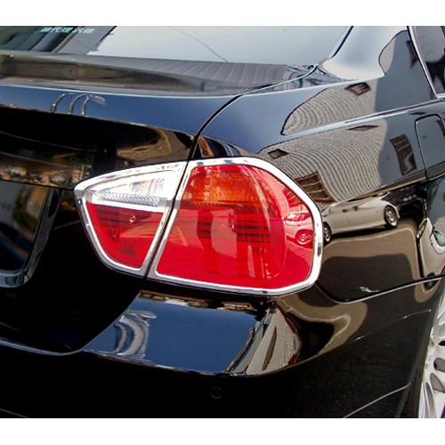 IDFR ODE 汽車精品 BMW 3系列 3 E90 05-08 電鍍尾燈框