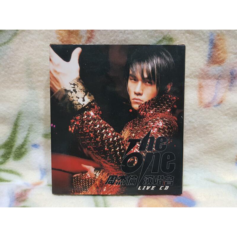 周杰倫cd=The One 演唱會2cd+vcd(2002年發行,阿爾發首版,有簽名)