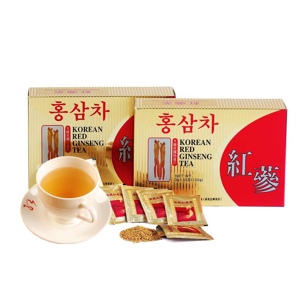 金蔘-6年根韓國高麗紅蔘茶(100包/盒)