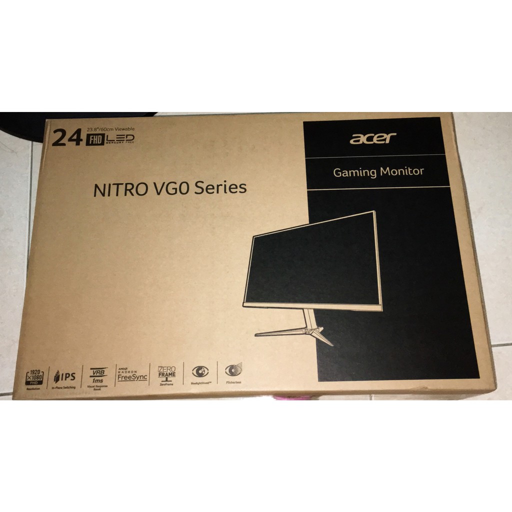 Acer宏碁 Nitro VG240Y 24吋電競螢幕