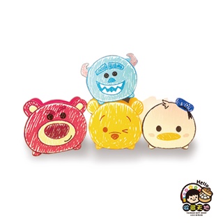 迪士尼 Tsum Tsum系列 畫筆風格造型多功能置物盒-筆筒-收納盒 四款 15X16cm (收藏天地)
