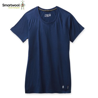 【SmartWool 美國】女款 NTS Micro 150 短袖內著衣 靛藍 排汗衣 短袖上衣 SW017253F84
