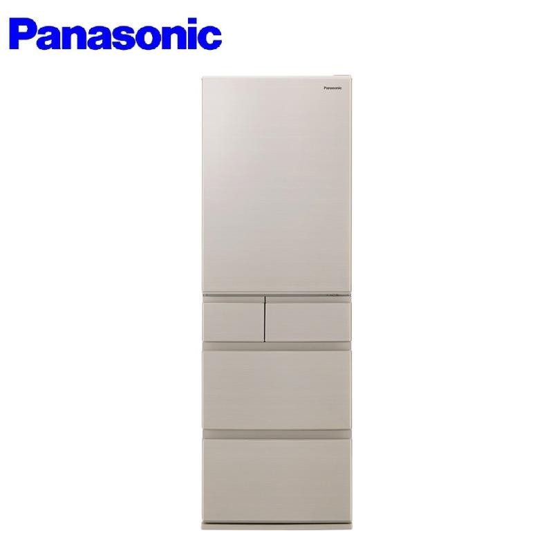 Panasonic 國際牌 406L 日本製五門鋼板電冰箱 NR-E417XT 【加贈基本安裝】 廠商直送