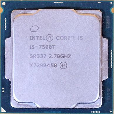 Intel Core i5-7500T  CPU 3.3G 1151 腳位 新品 散裝正式版