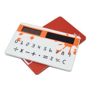168 批發＊韓版pocket 超薄太陽能名片計算機 卡片 口袋型計算器【DI345】