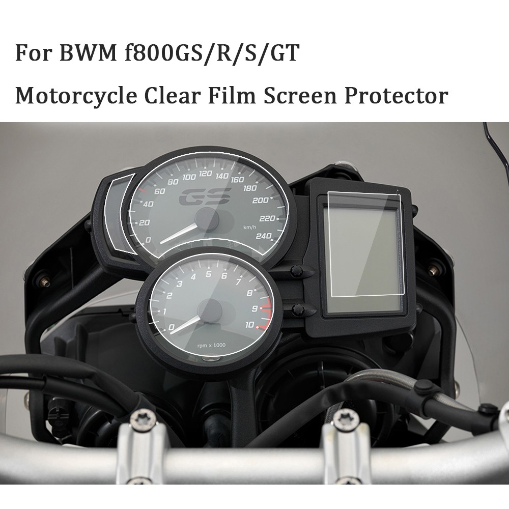 BMW 適用於寶馬 F800GS F800R F800S F800GT 摩托車透明集群防刮屏幕保護膜集群防刮保護膜