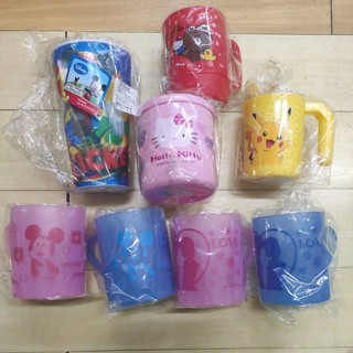 迪士尼 漱口杯 牙刷杯 米奇 米妮 冰雪奇緣 Hello Kitty凱蒂貓 熊大 兔兔 精靈寶可夢 皮卡丘 牙刷組 加加