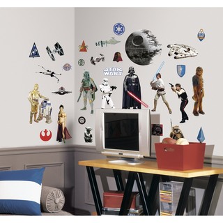 【預購】美國 Star Wars 星際大戰 壁貼 31件組 牆壁 貼紙 壁紙 The Last Jedi