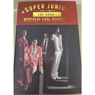 單售"空專/小卡"super junior第11張正規專輯「The Road : Keep on Going