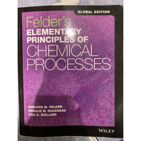 質能平衡（全英文）Felder’s elementary principles of chemical process