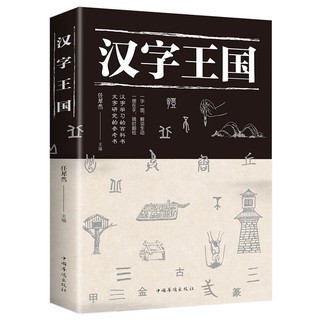 圖解漢字王國講述中國文字的起源說文解字彩圖漢字演變語言書 蝦皮購物