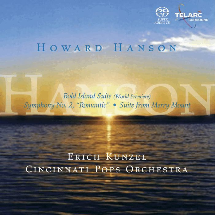 韓森 峭岸島組曲 第二號交響曲 快樂山組曲 Sympyhonic Music Howard Hanson 60649