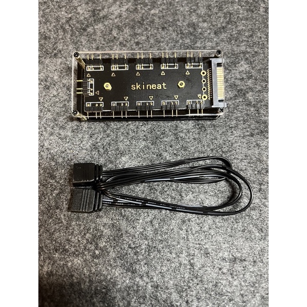 ARGB 5v 集線器 一對十接口 SATA獨立接口供電