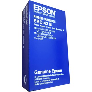 【數位3C】EPSON ERC39 ERC-39 ERC43 (黑色) 原廠 收銀機 發票機 色帶
