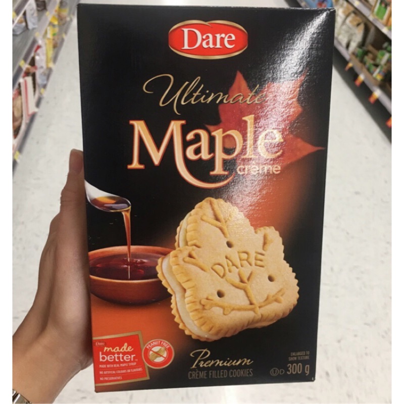 ［🇨🇦加拿大代購］必買Mr. Maple/Dare/Christie/L.B Maple Treat楓糖餅乾🍁有餡