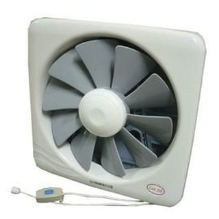 【Henry電器生活館】藍鯨12吋百葉窗型通風扇 GF-12 臺灣製GF-14 1490元防水防蟲防塵防風防臭氣