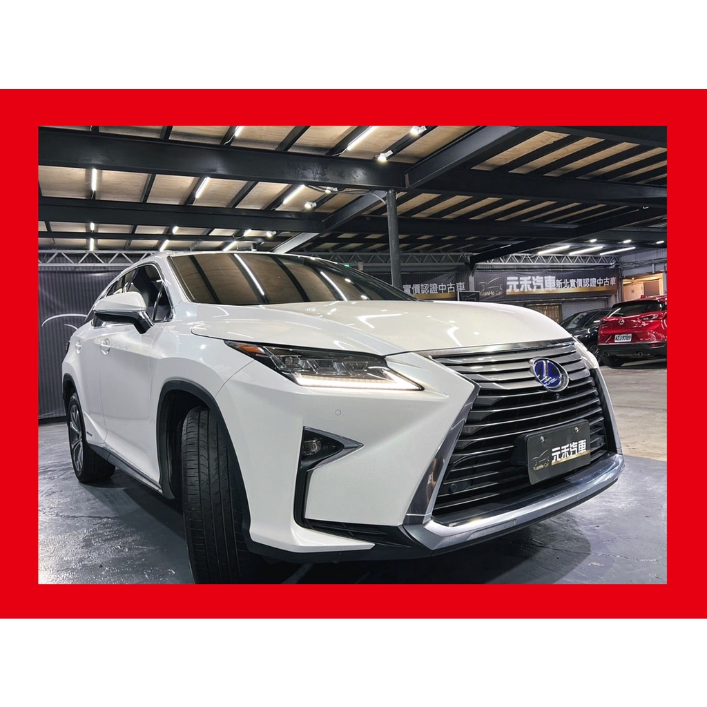 (20)正2019年出廠 Lexus RX 450hL長軸旗艦版七人座 3.5 油電 珍珠白