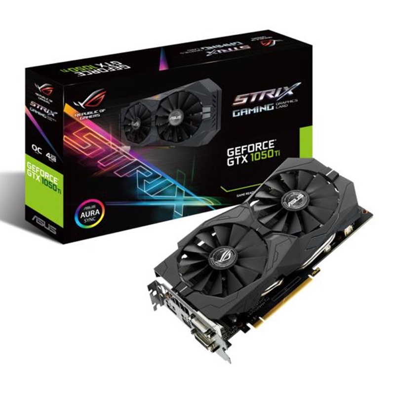 二手 ROG-STRIX-GTX1050TI-O4G-GAMING *還有保固*