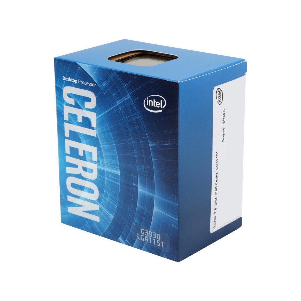 Intel Celeron 代理商 盒裝 G3930 Kaby Lake 雙核心 1151腳位 處理器