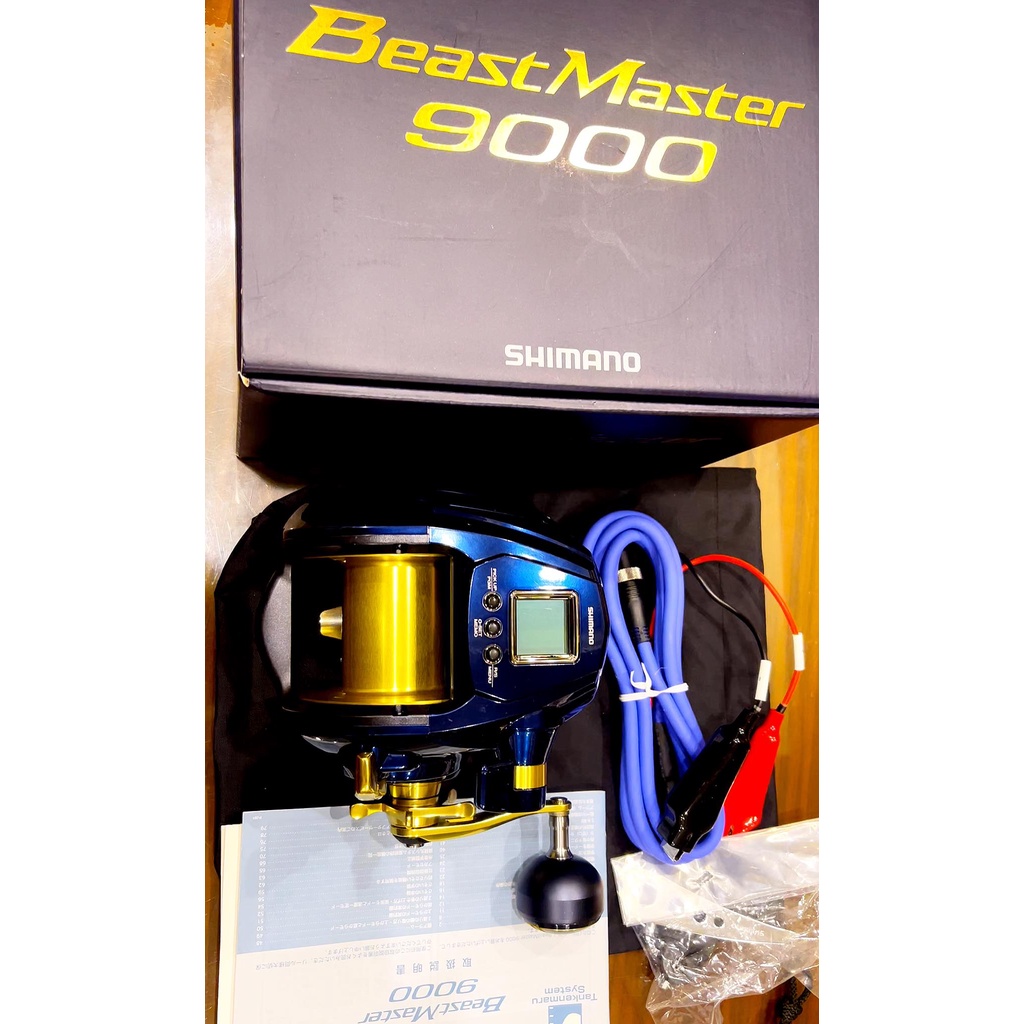 SHIMANO 2019 Beast Master. 缺貨缺很大SHIMANO BM9000怪物電捲 品項超新毫無刮痕.