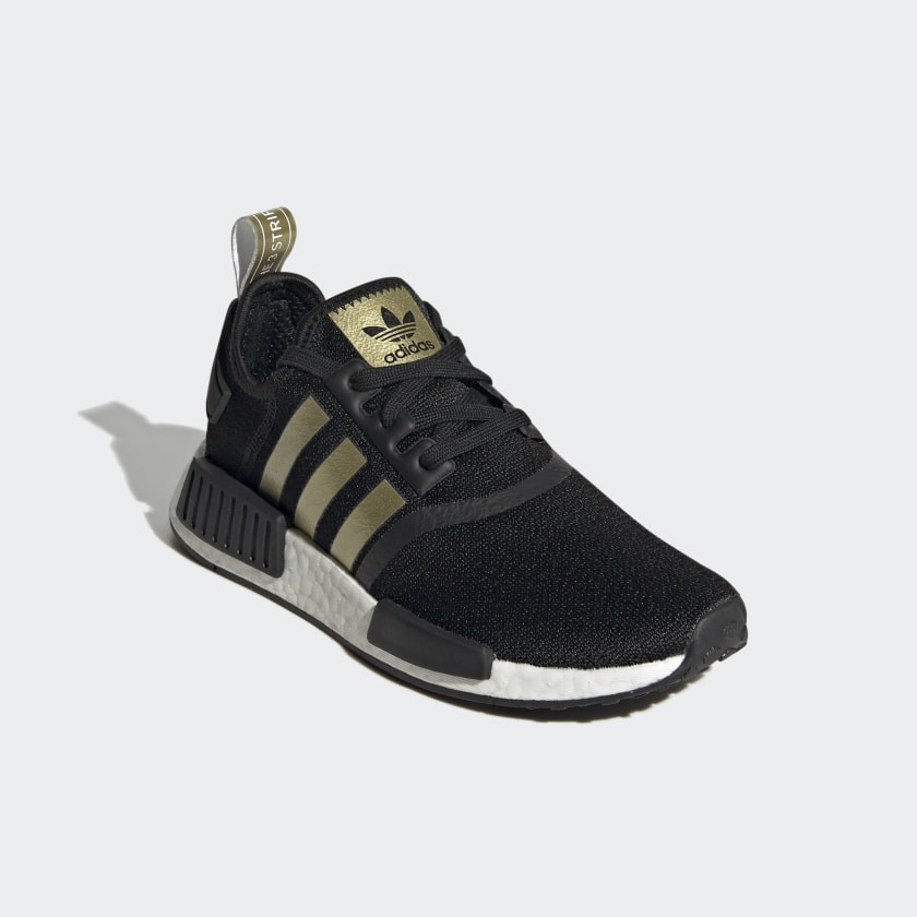 adidas nmd black and gold