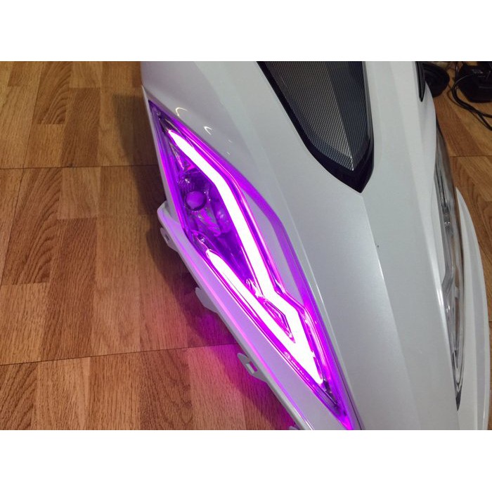 炬霸科技 光陽 G6 LED 水晶 導光 方向燈 總成 125 150 ABS 光條 光柱 小燈 紫光 紫色 導光條改裝