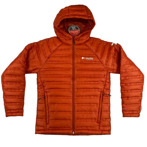 【Columbia】男款 800WR 紅 輕量羽絨外套 (XL號) UWE09150 登山 露營 旅遊 戶外 保暖