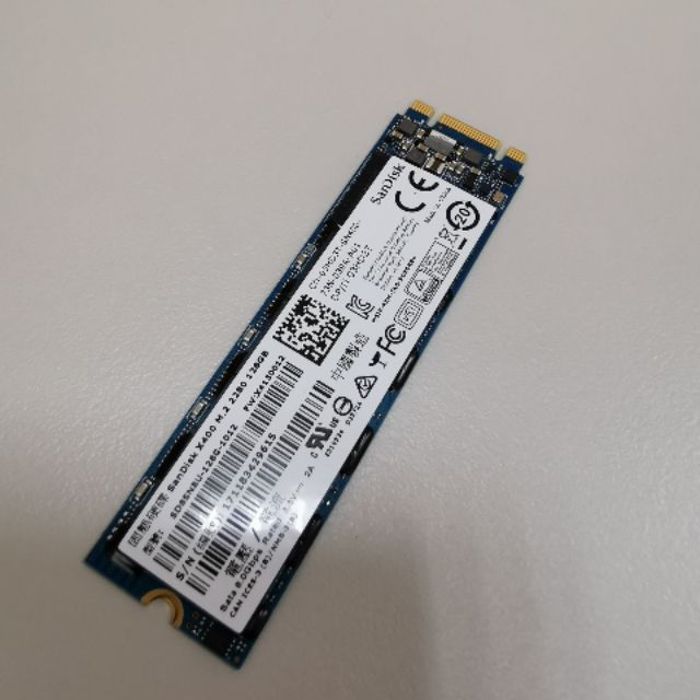 SanDisk X400 128G SATA M.2 2280 SSD 企業級