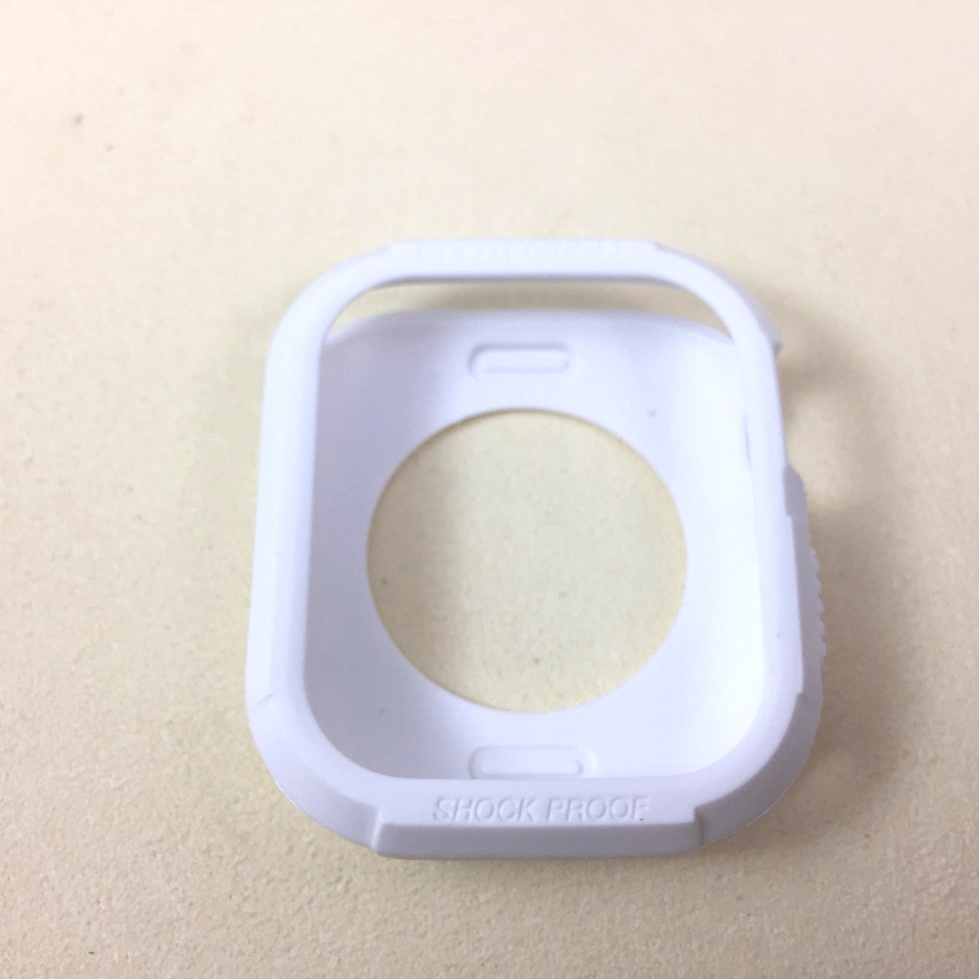 Apple Watch 6代 5代 軟殼 TPU 材質 保護殼 白色 45mm / 44mm 專用