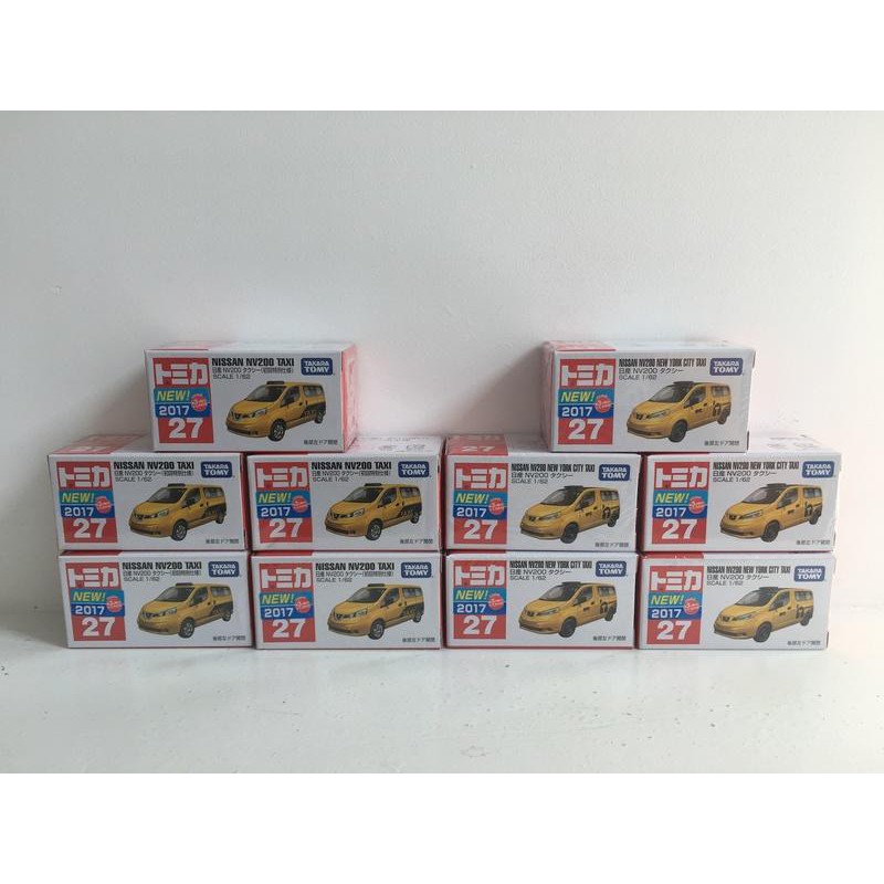  TOMICA 多美小汽車 NISSAN NV200 紐約計程車+初回