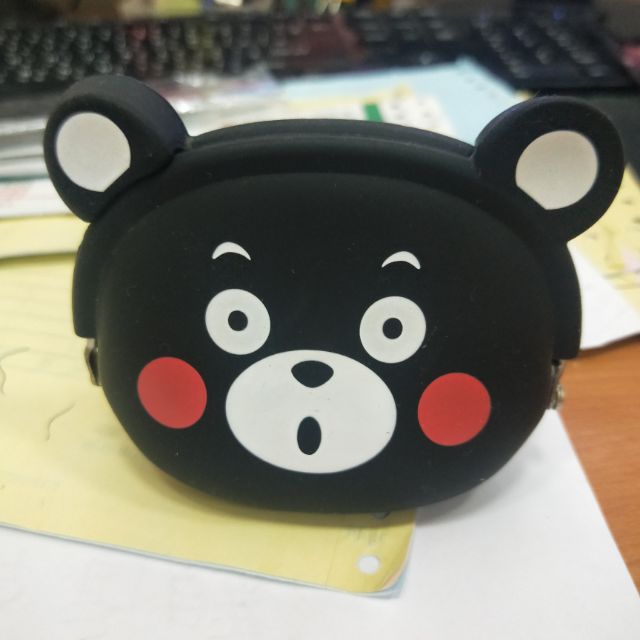 #熊本熊造型小零錢包
