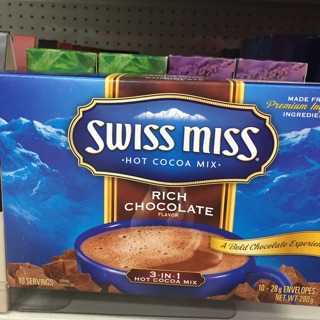 SWISS MISS 香醇牛奶巧克力粉 /棉花糖牛奶巧克力粉 10入x28g