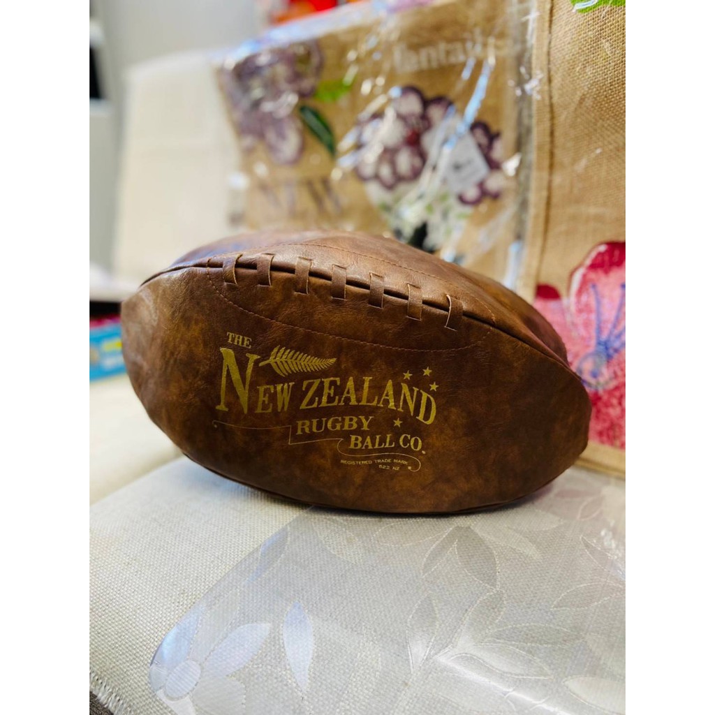 ✅ 🏈紐西蘭 Rugby ball bag 紐西蘭橄欖球梳 洗用品包 化妝包 小玩具收納包