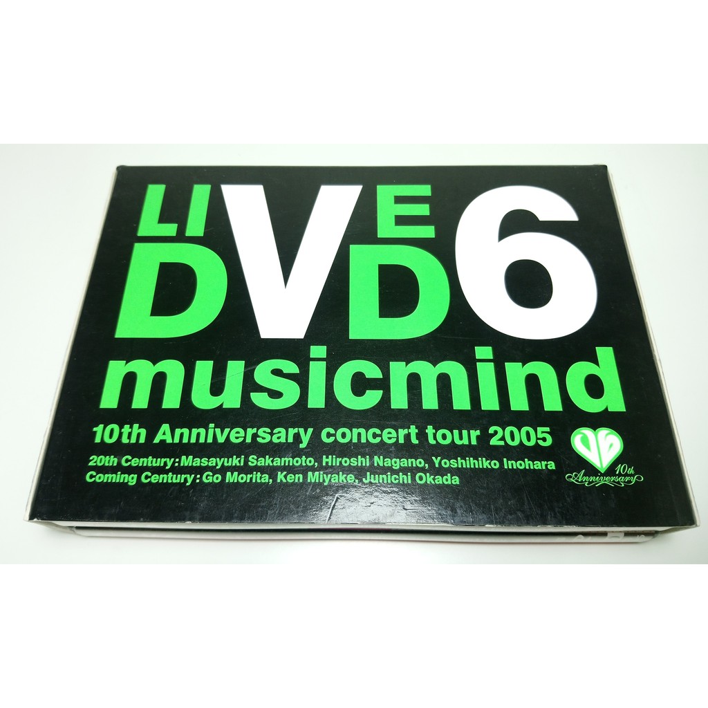 V6 05年musicmind 10周年初回限定盤b 4dvd 日盤周邊現貨 T460 蝦皮購物
