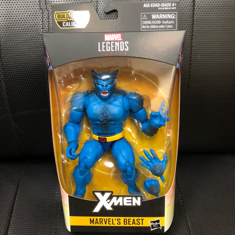 （卡司 正版現貨）Marvel legends 野獸 藍獸 野獸博士6吋 Beast 可動 X戰警 x-men(無baf