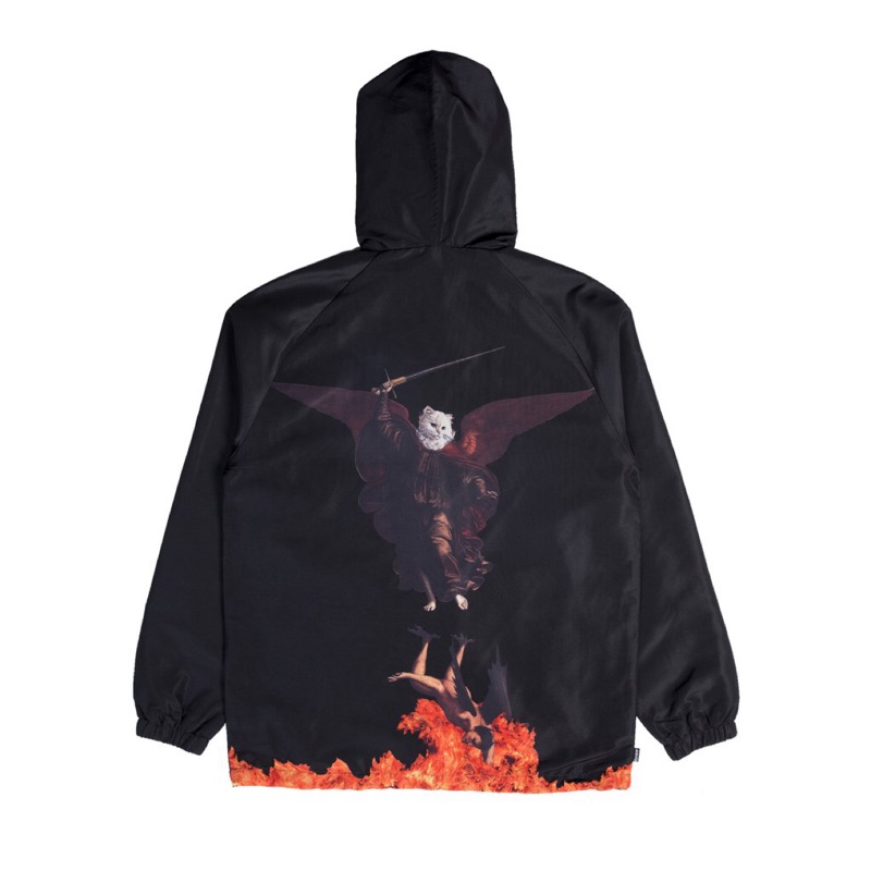 RIPNDIP Hell Pit Hooded Coaches 中指貓外套