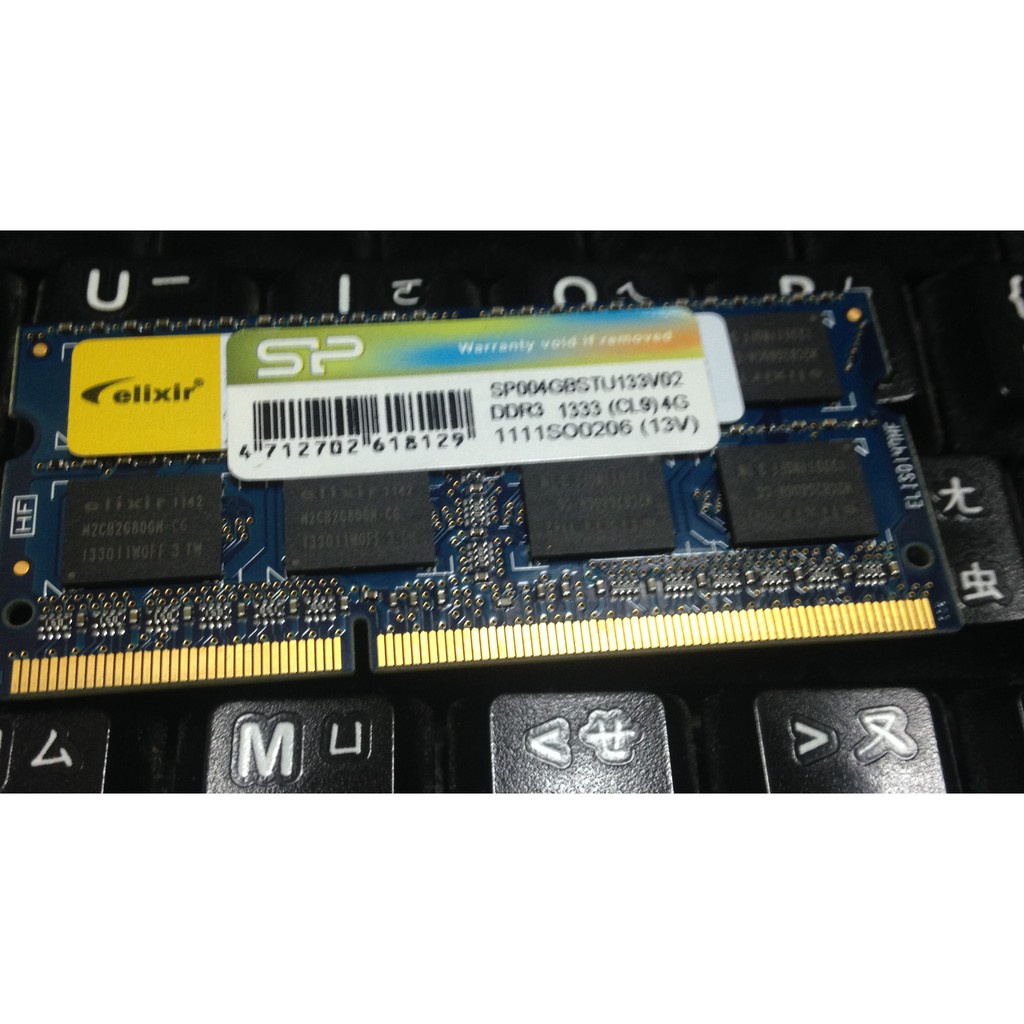《亭亭亂玩》廣穎 SP 4G DDR3 1333 筆電記憶體 華碩筆電原廠 DDR3L Silicon Power