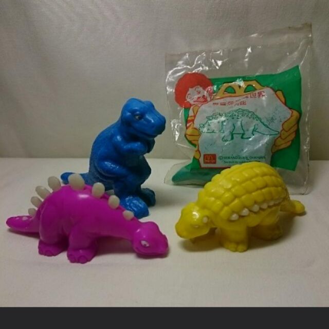 麥當勞絕版玩具-恐龍世界