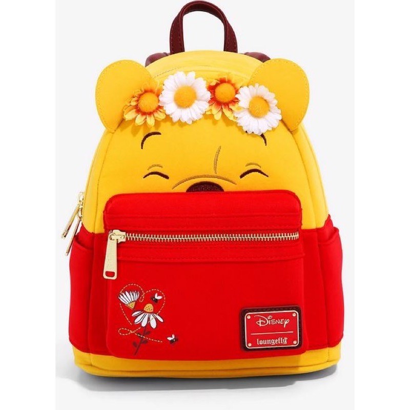 （現貨）美國代購 LOUNGEFLY 包包 背包 後背包  書包 Winnie the Pooh 小熊維尼