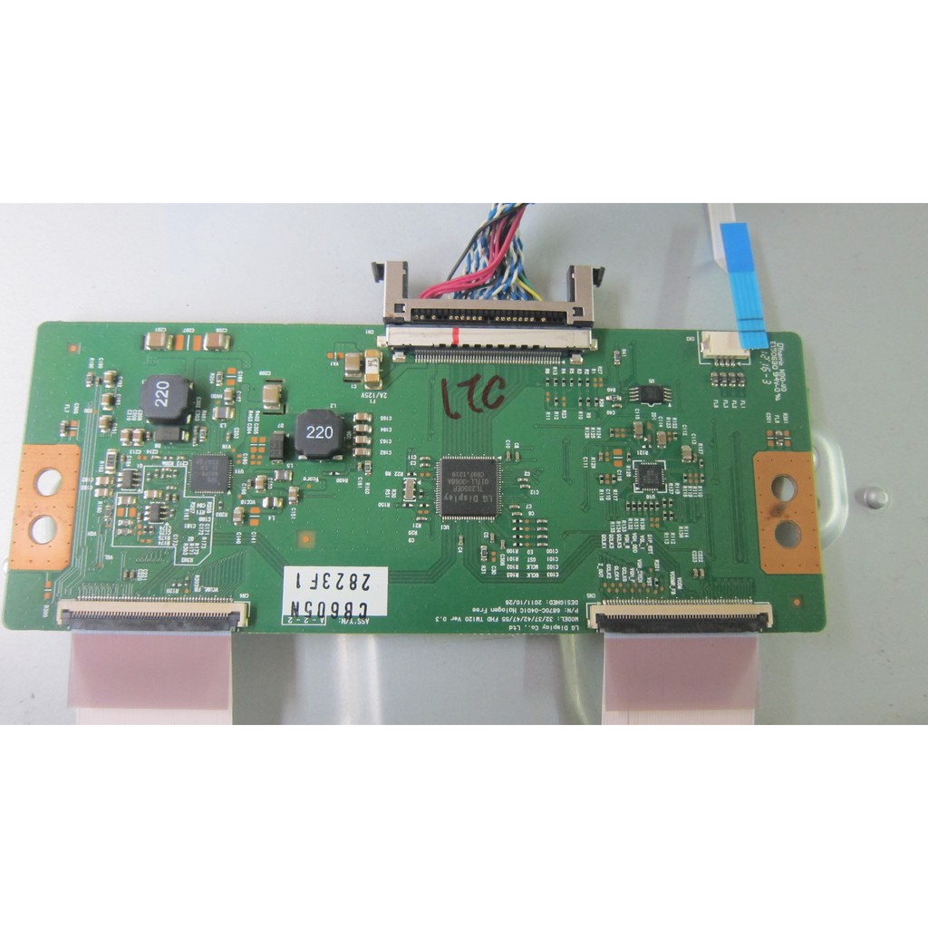 聲寶LED液晶電視EM-42VA08D T-con 邏輯板型號 6870C-0401C 良品